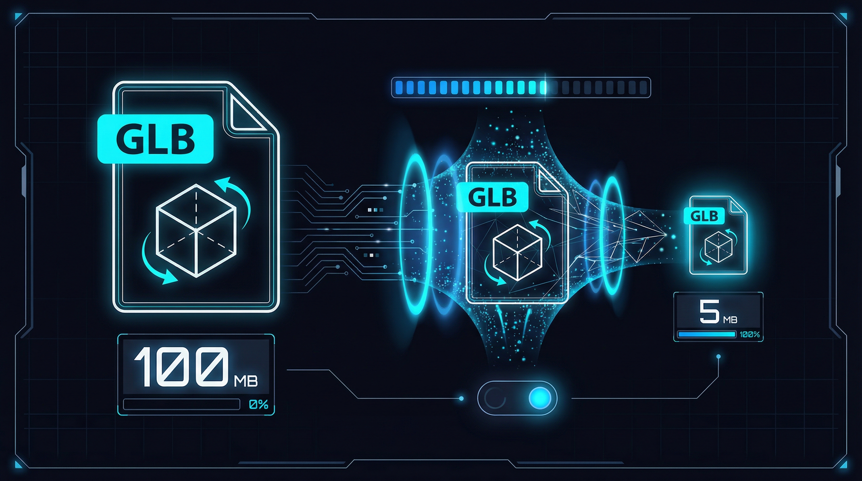 GLB Export with Draco